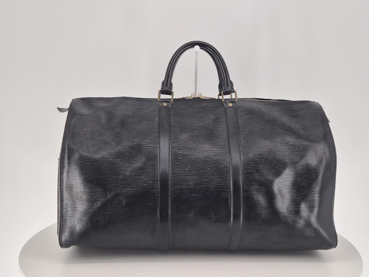 루이비통 에삐 느와르 키폴 50 보스턴백