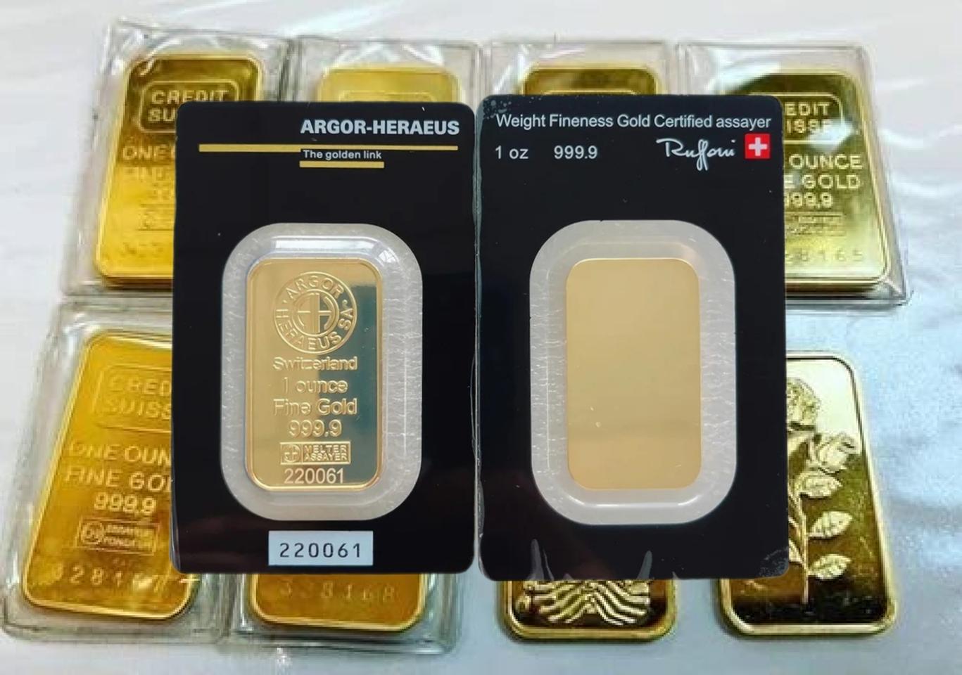 Argor Heraeus(아르고르 헤레우스) 10그램 금괴<전시품>