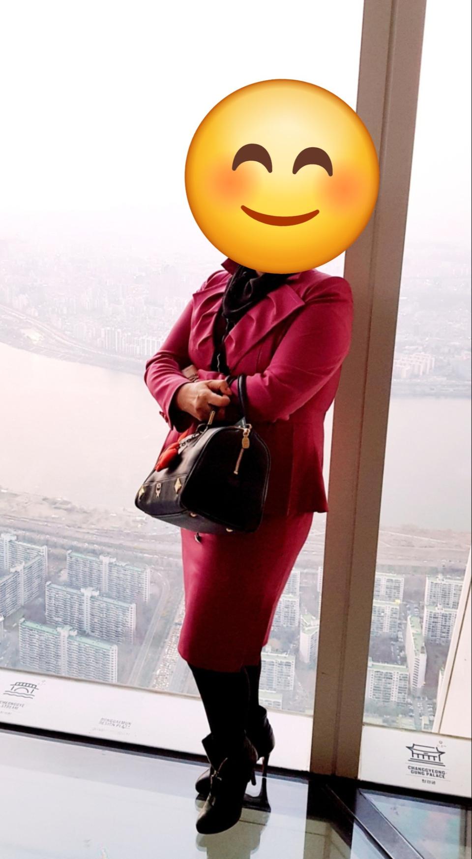 강남의상실 맞춤 명품 정장 투피스-앙드레김 친구분 작품