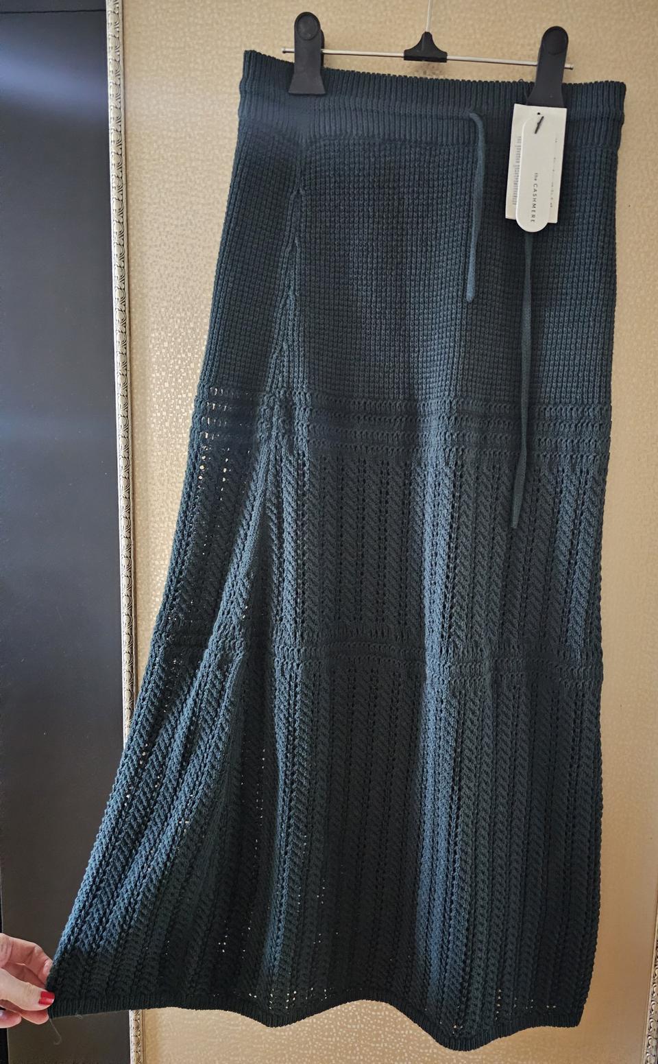 한섬 더캐시미어 스커트(새상품)