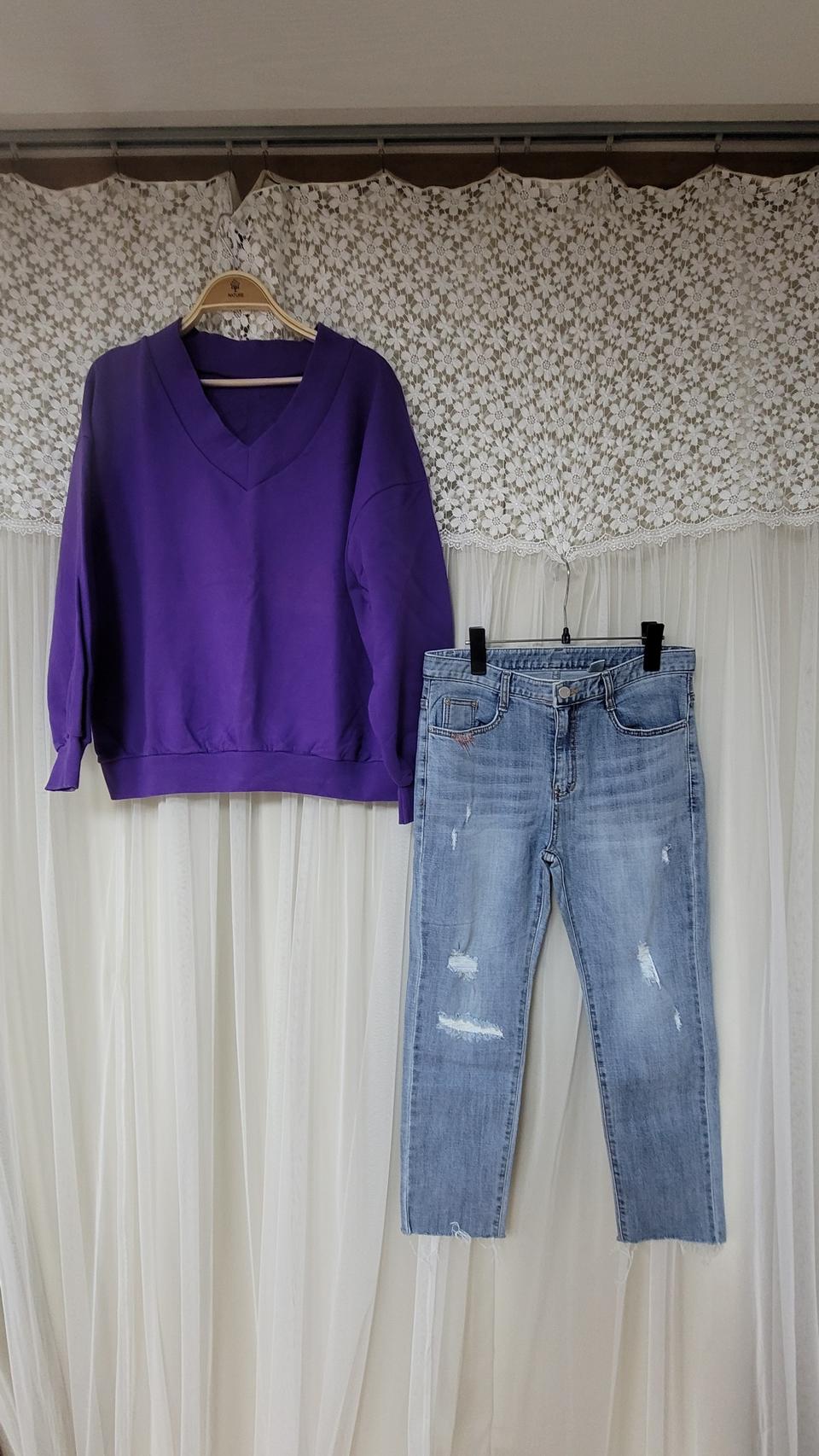 여성복 상하 코디 세트