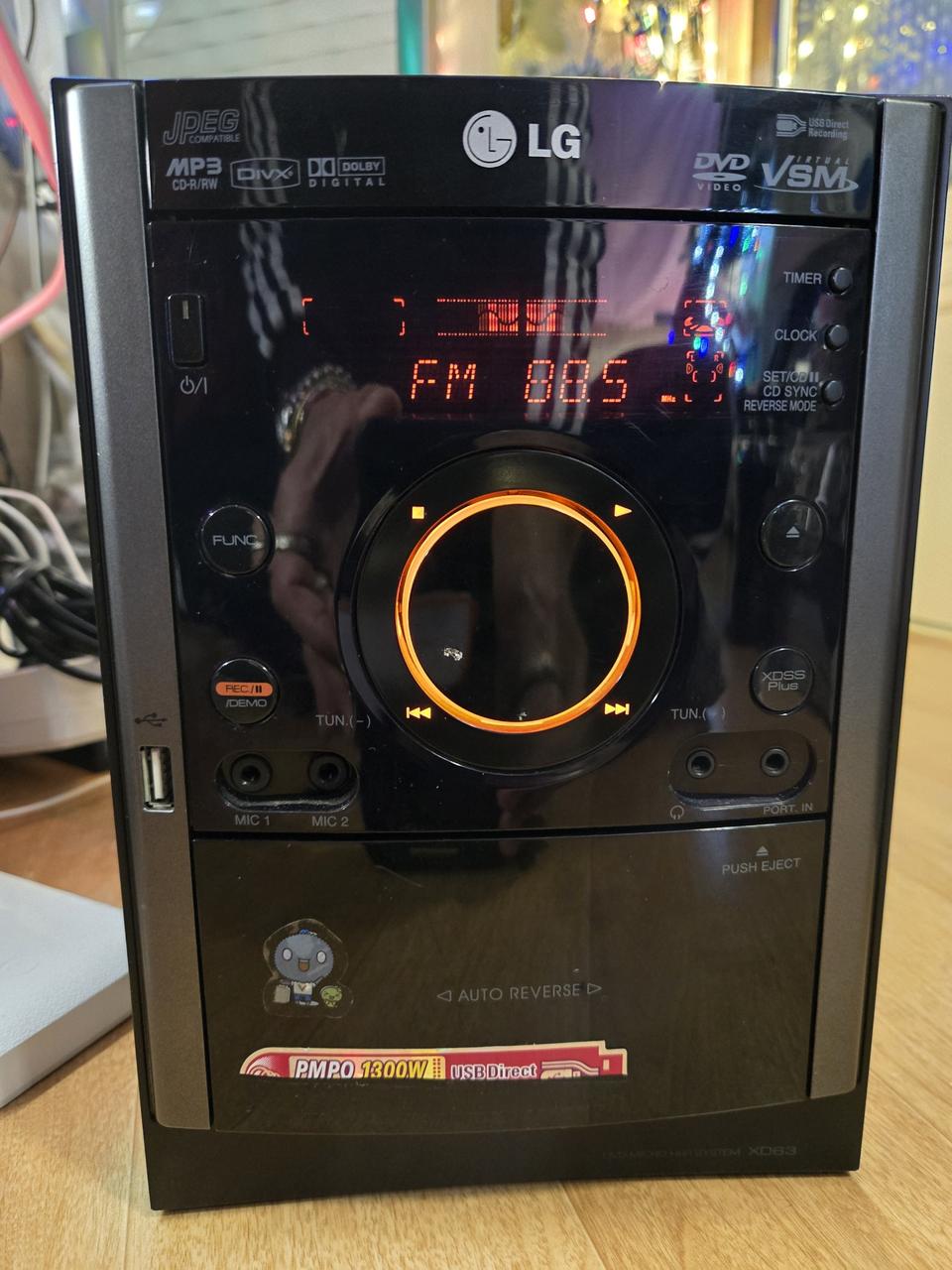 LG 최고급 엠프 CD  카셋트 USB 라디오 모두정상작동 깨끗한민트급