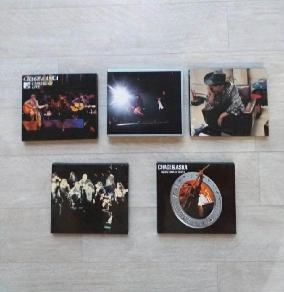 차게앤아스카  공연실황dvd 5매6장