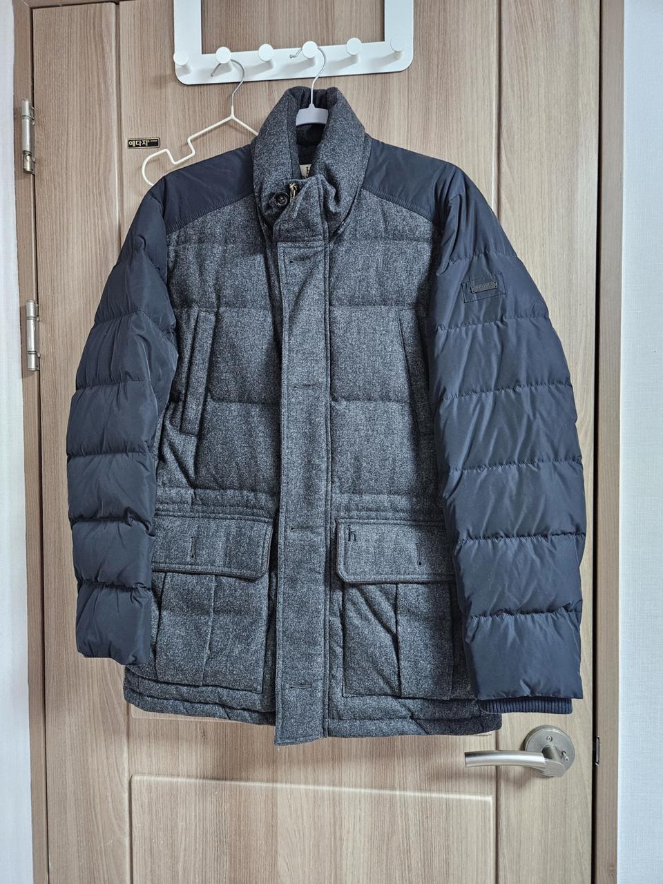 헤지스 다운패딩 105 사이즈
