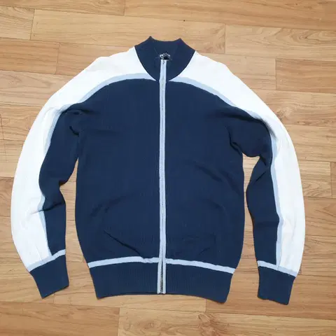 돌체앤가바나 정품 남자95 추동복 니트 블루종 집업 상태최상 이미지참조