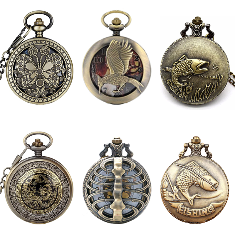 새 랜덤 발송 동물 오픈형 회중시계 여행 기념품 쥬얼리 영화 기념일 