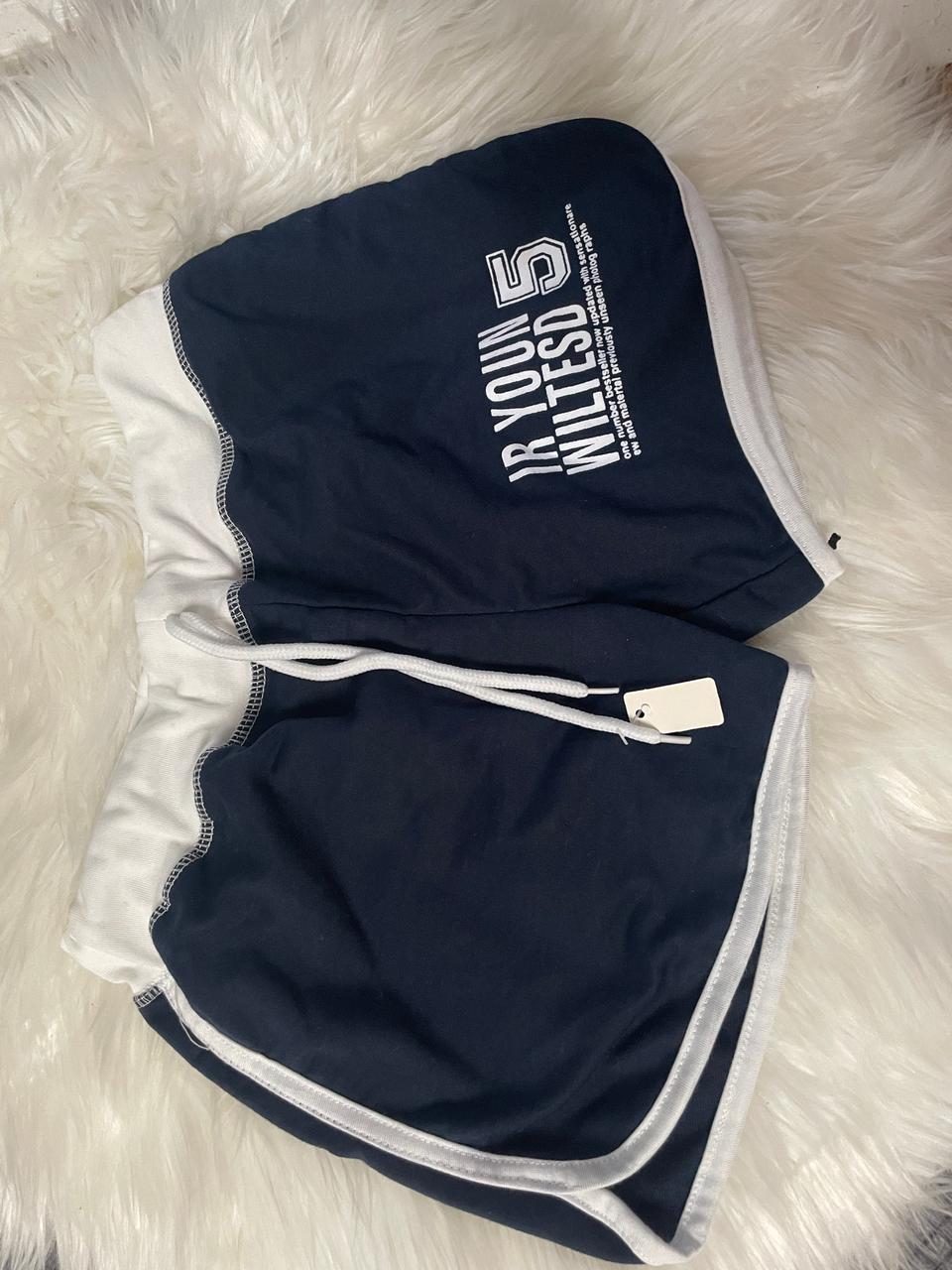 네이비 44-55사이지 반바지 트레이닝