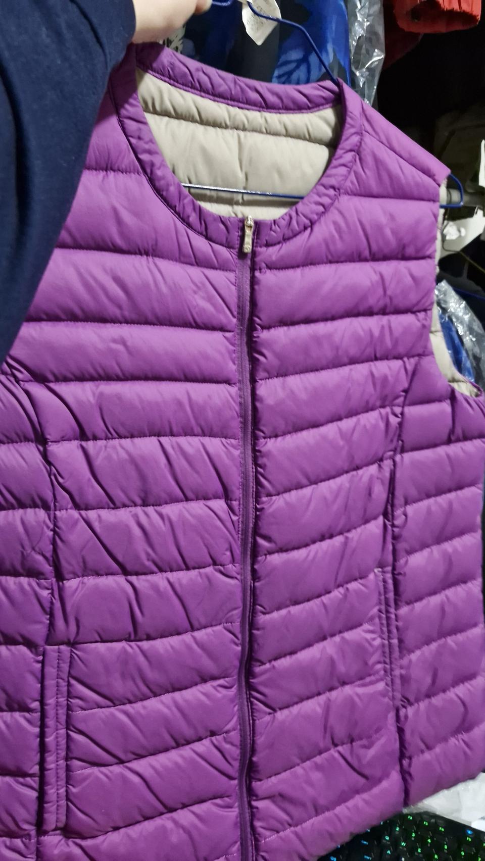 크로커다일 여성 경량 패딩조끼