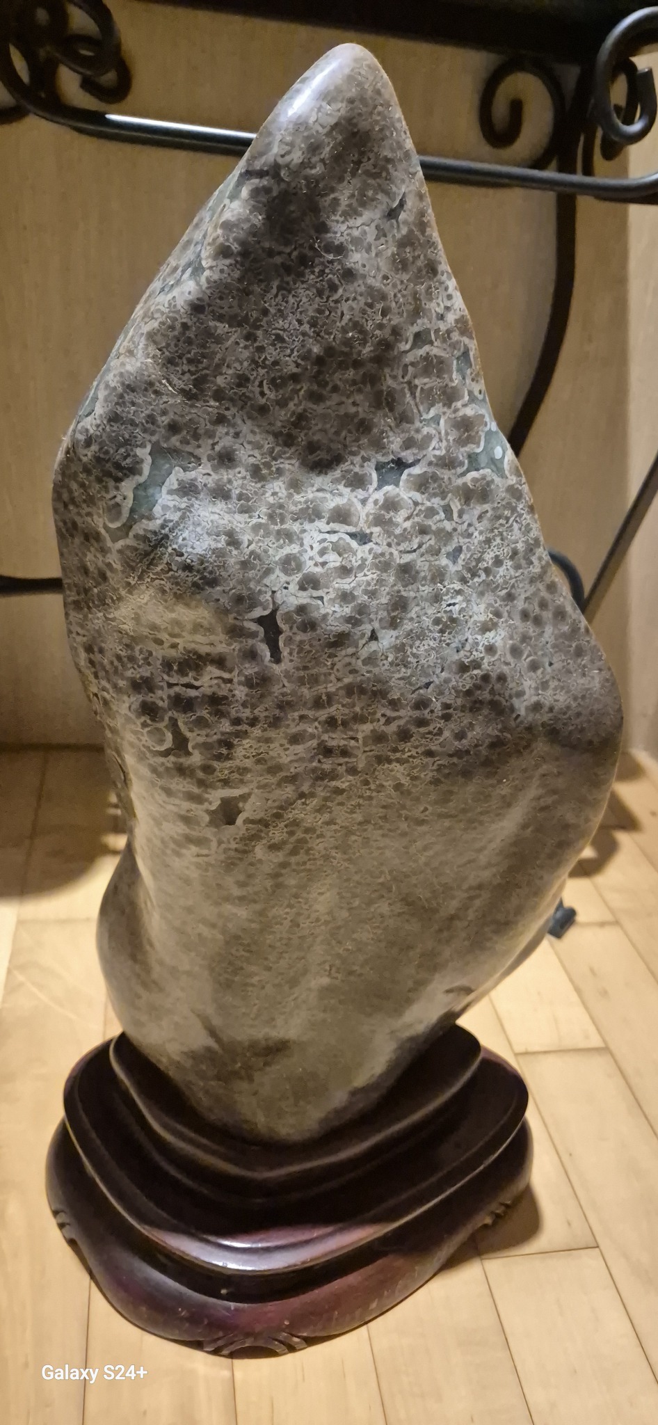 청송벚꽃무늬 수석 대형26k