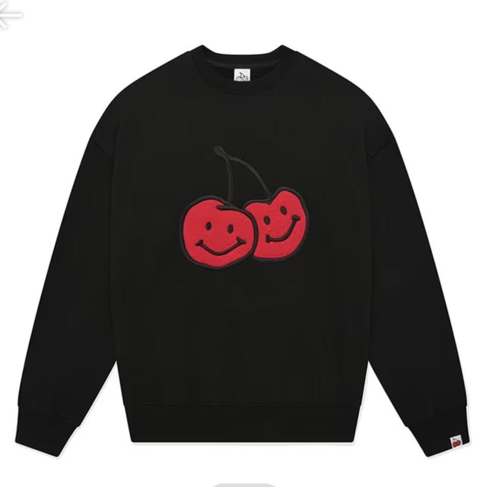 새상품) 키르시 체리 기모 맨투맨