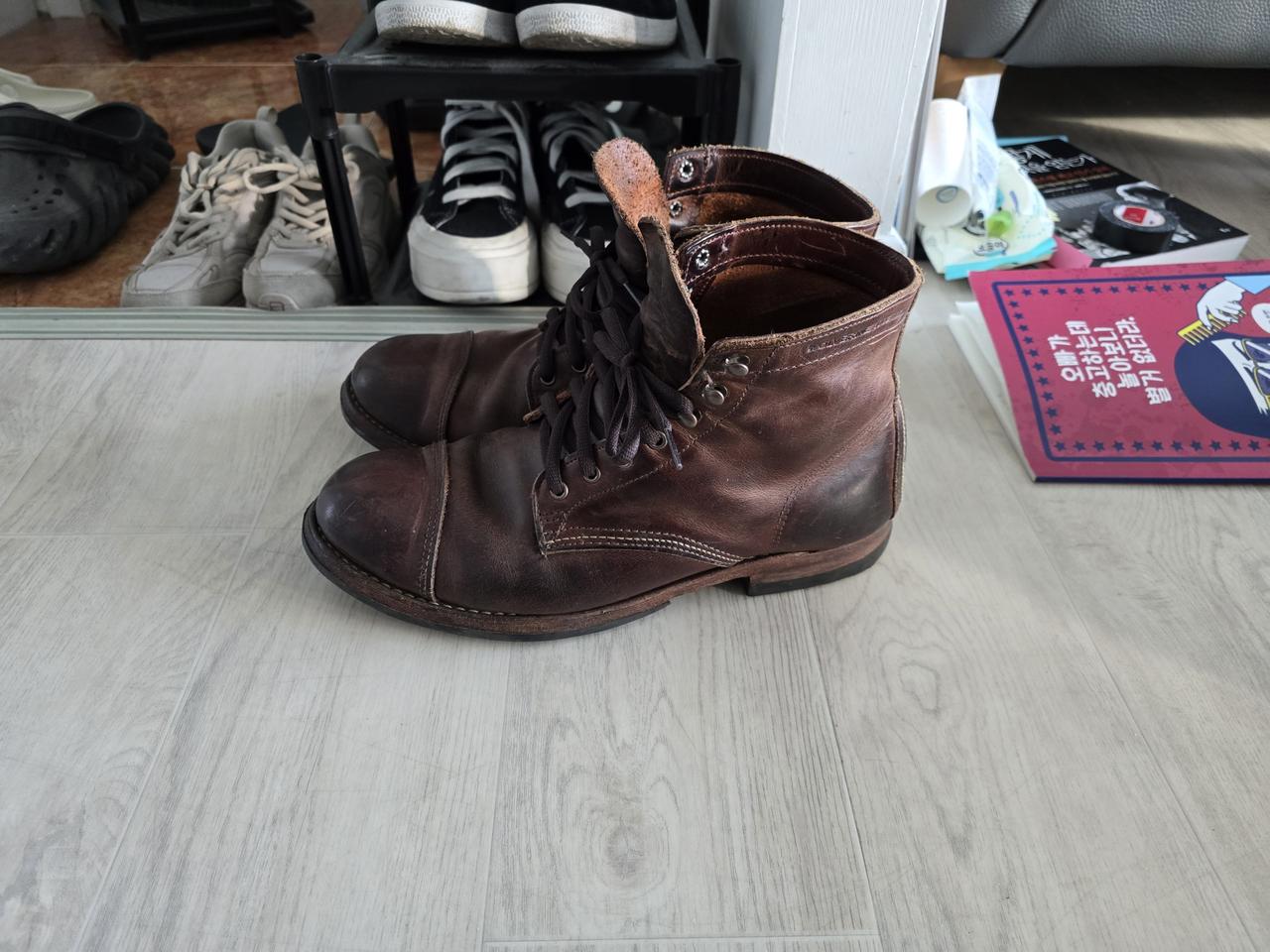 남성 명품부츠 울버린 1000마일 285