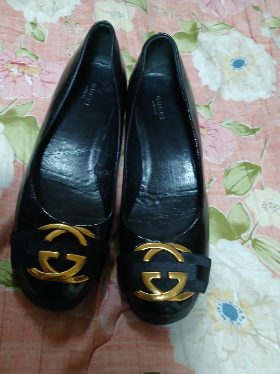 255 정품 구찌 펌프스 구두