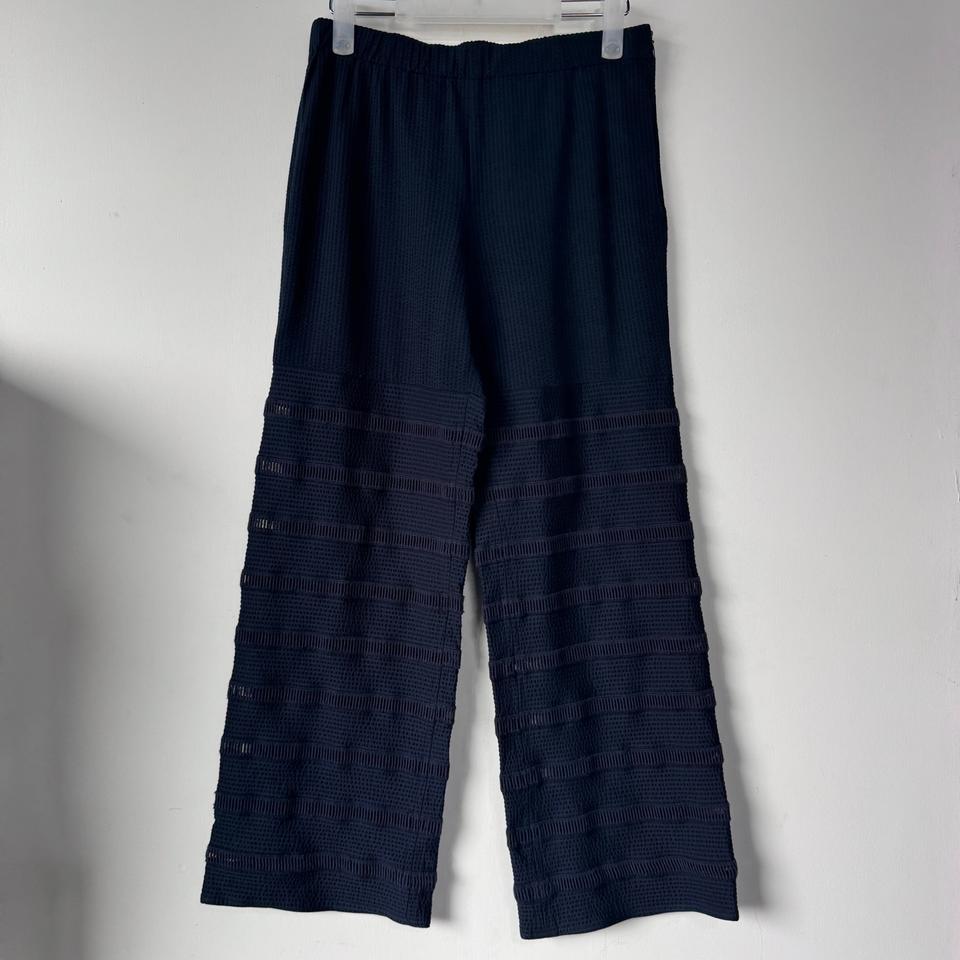 이세이미야케 하트 펀칭 스트레이트 팬츠