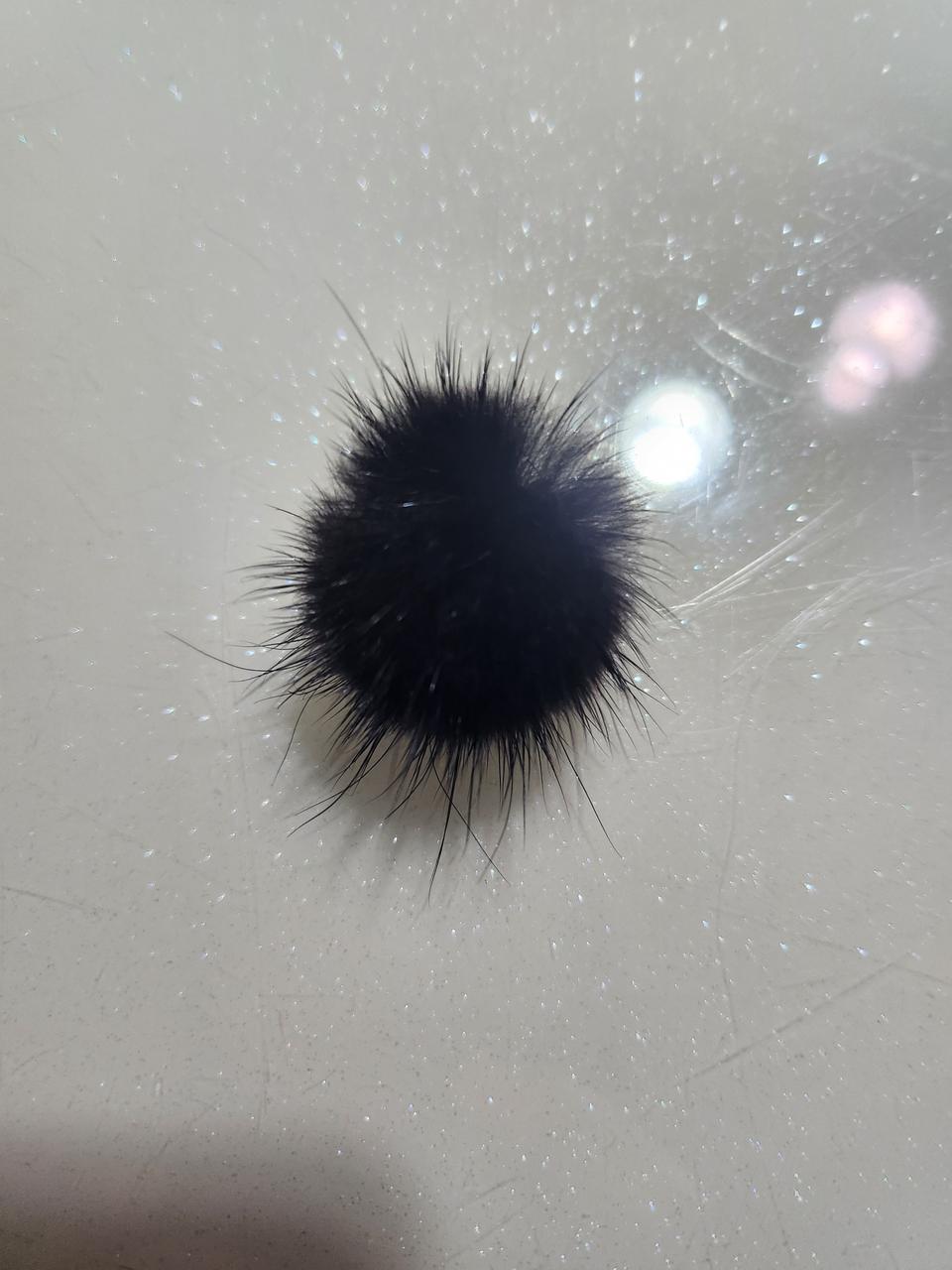 100 % 밍크브로치 미니브로치 브로치 밍크