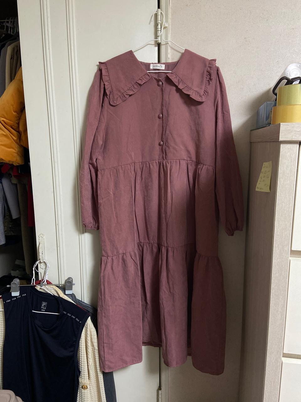 퍼프 프릴 원피스2XL