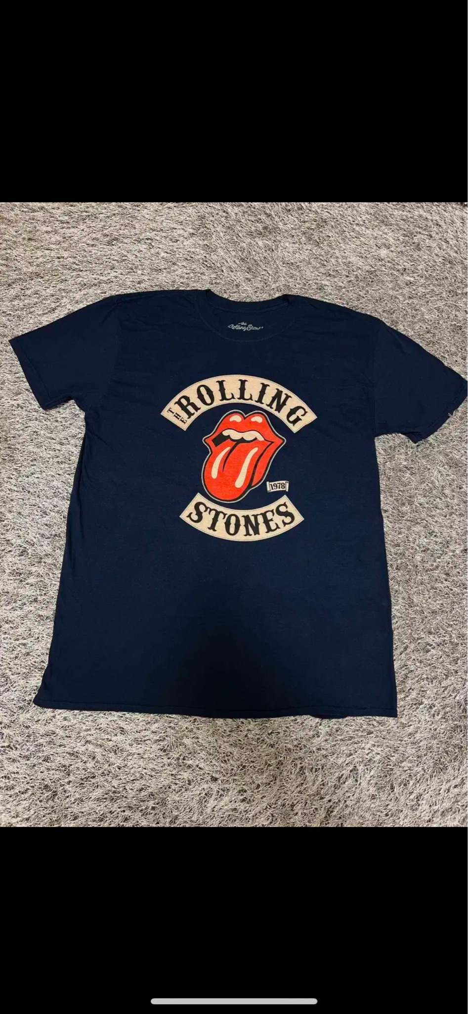 XL) THE ROLLING STONES 빈티지 밴드티 반팔티