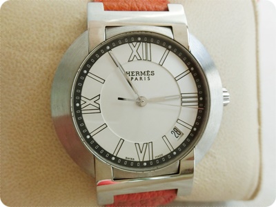 에르메스 노마드 NO1.710 쿼츠 36mm 화이트 다이얼(남녀공용)