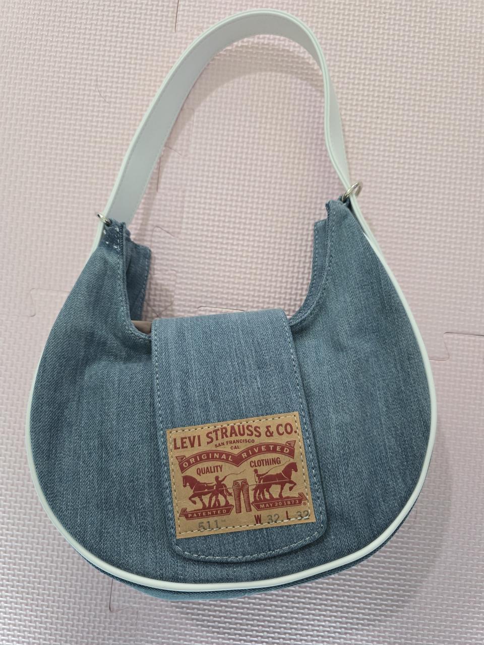 ((새상품)) 업사이클링 가방 호보백 숄더백