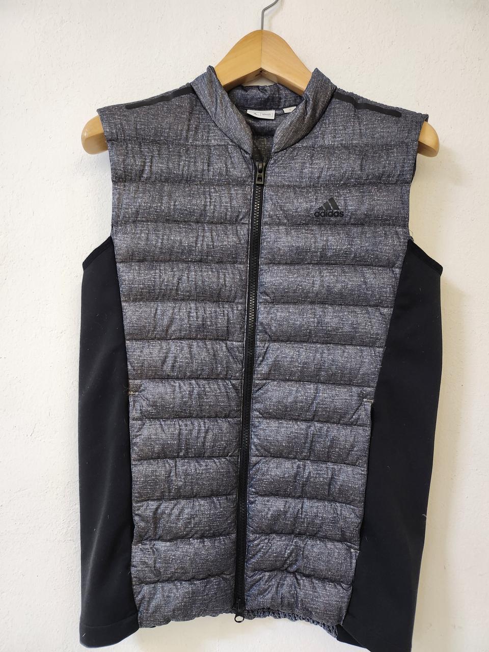 아디다스골프 다운패딩조끼
