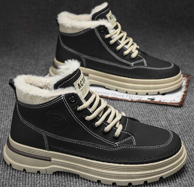 남성 털안감 겨울 방한화 방한부츠  워커