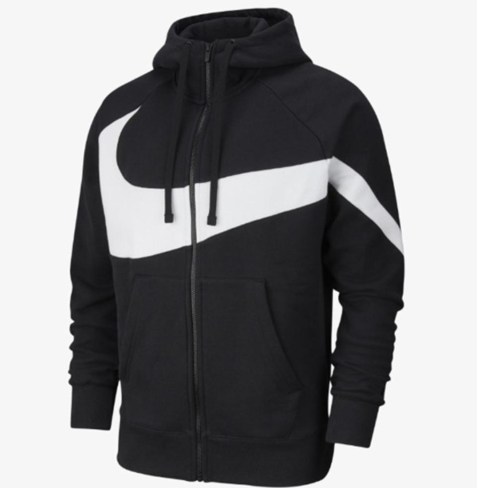 나이키 빅 스우시 풀집업 후드 2xl