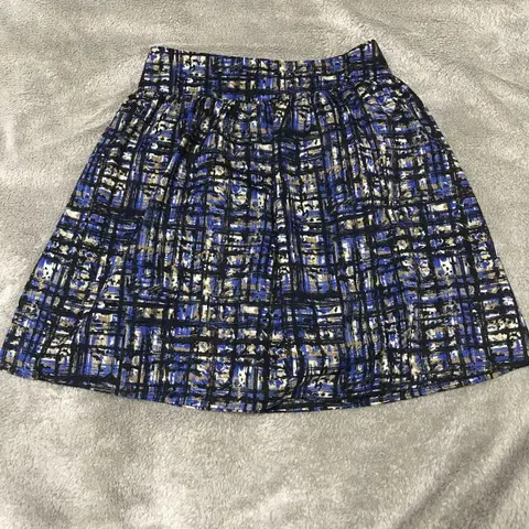 패턴 스커트 F사이즈(허리 밴딩)