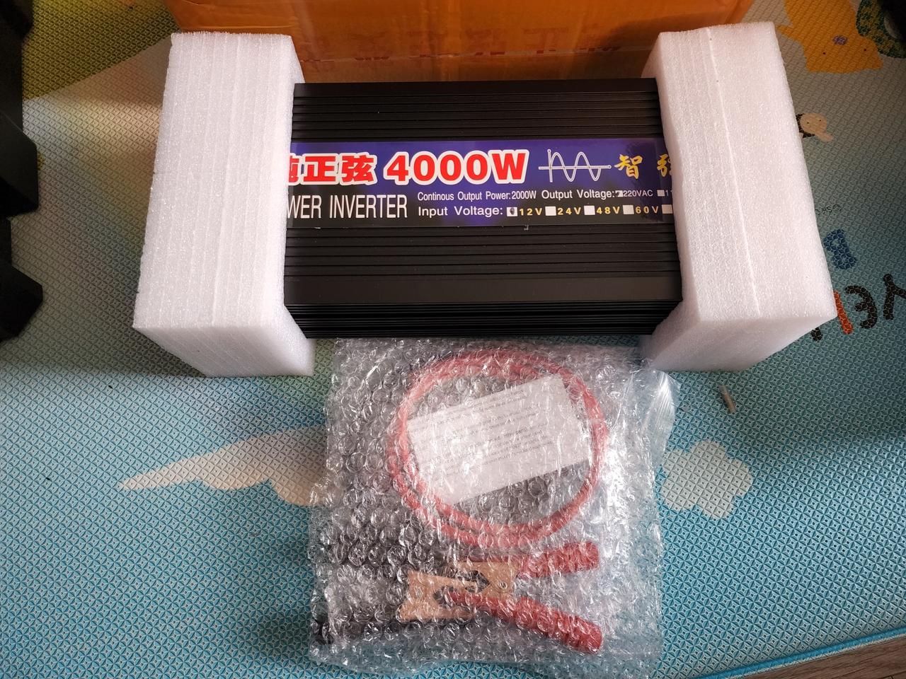 [가격인하]정현파 4000W 인버터  (새제품)