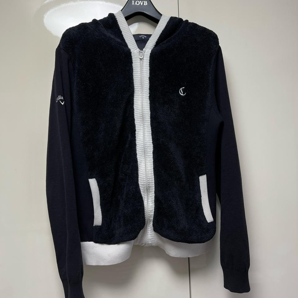 캘러웨이 방풍 후드 니트집업