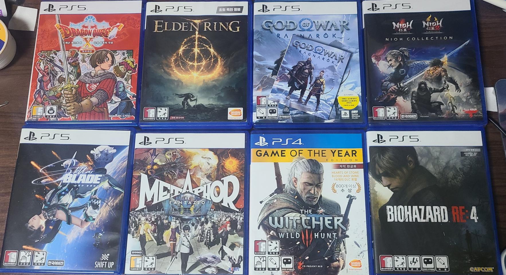 ps5 인기 타이틀 판매합니다