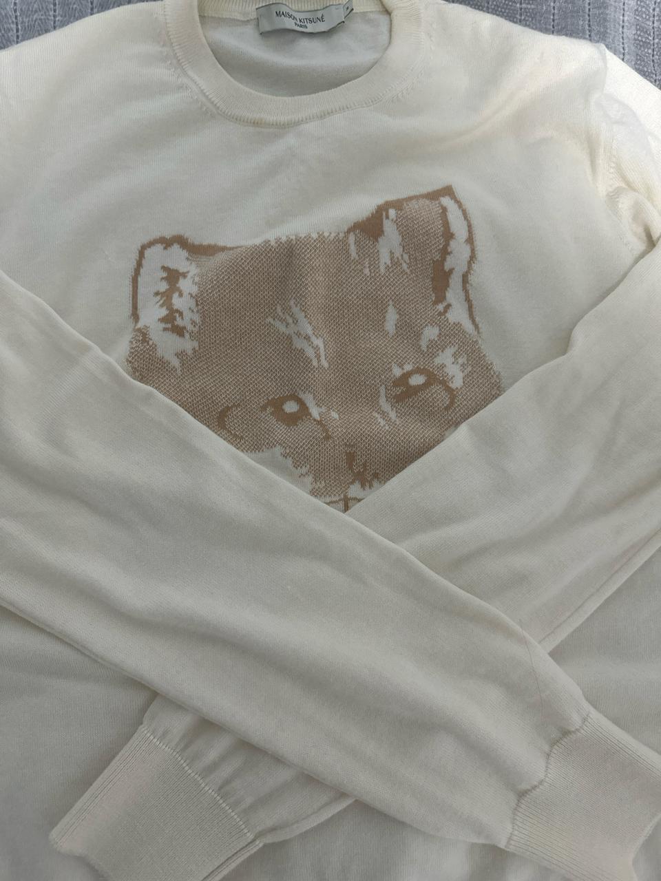 메종키츠네 니트