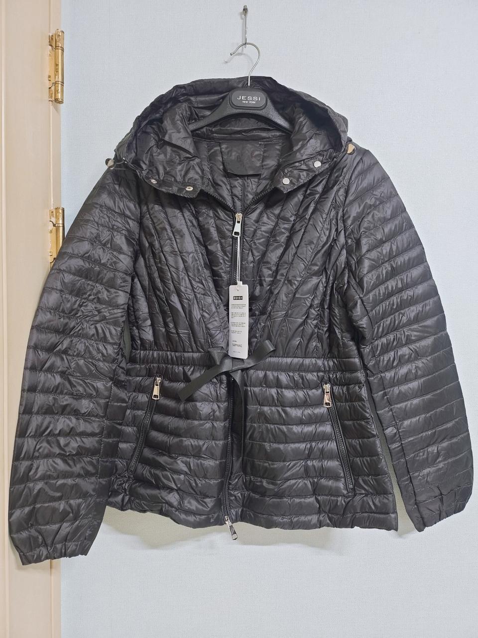 새상품 66-77 루즈핏 오리털 경량 패딩