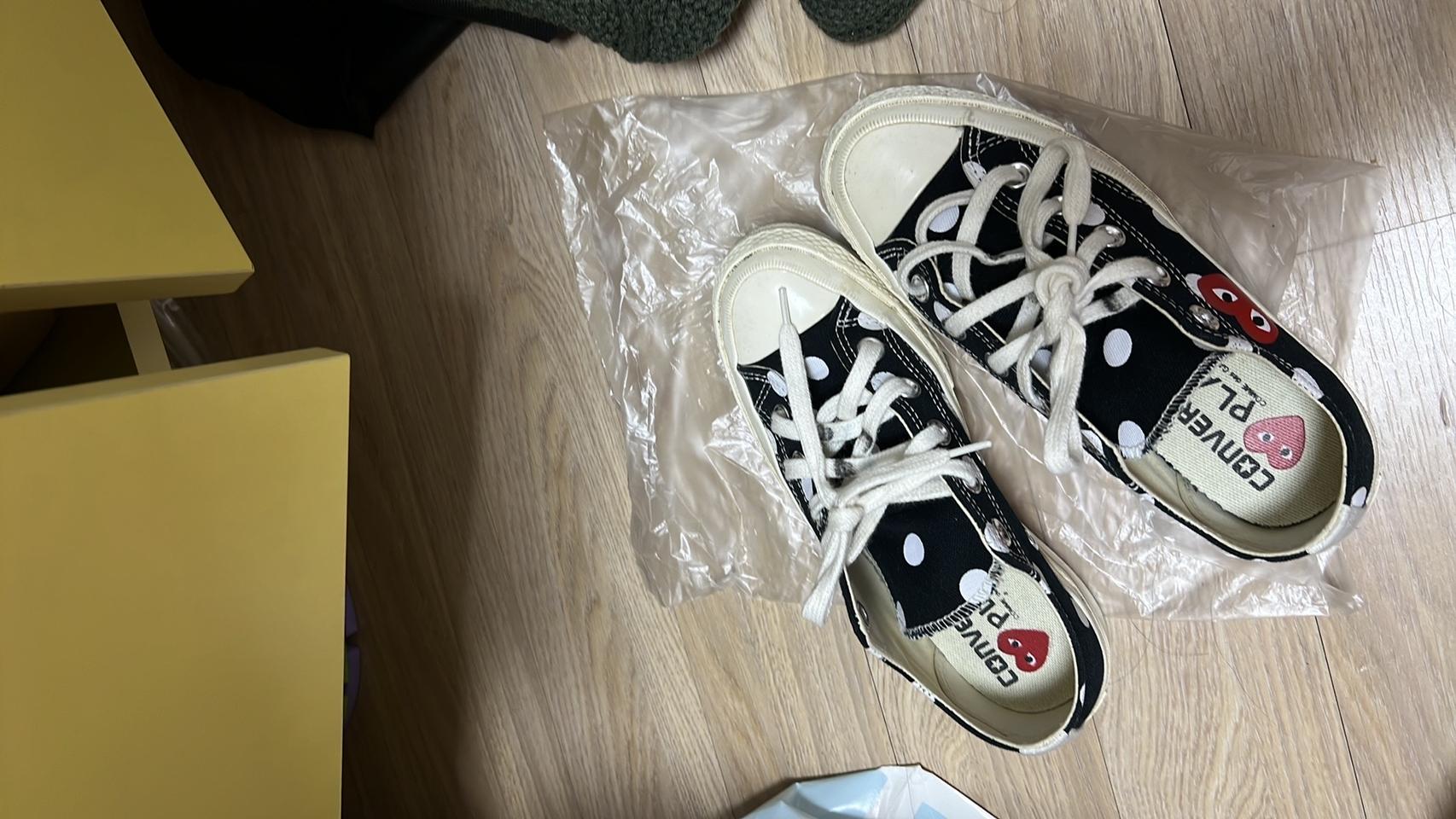 꼼데도트컨버스운동화