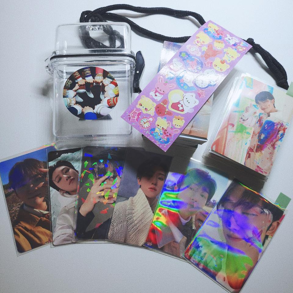 세븐틴 공굿&비공굿&담배 케이스 일괄 판매