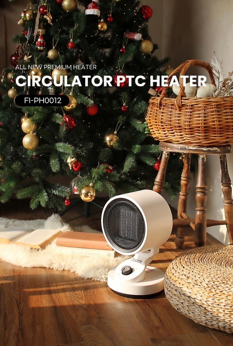 [플리커] PTC 온풍기 서큘레이터형 팬히터 / 미사용