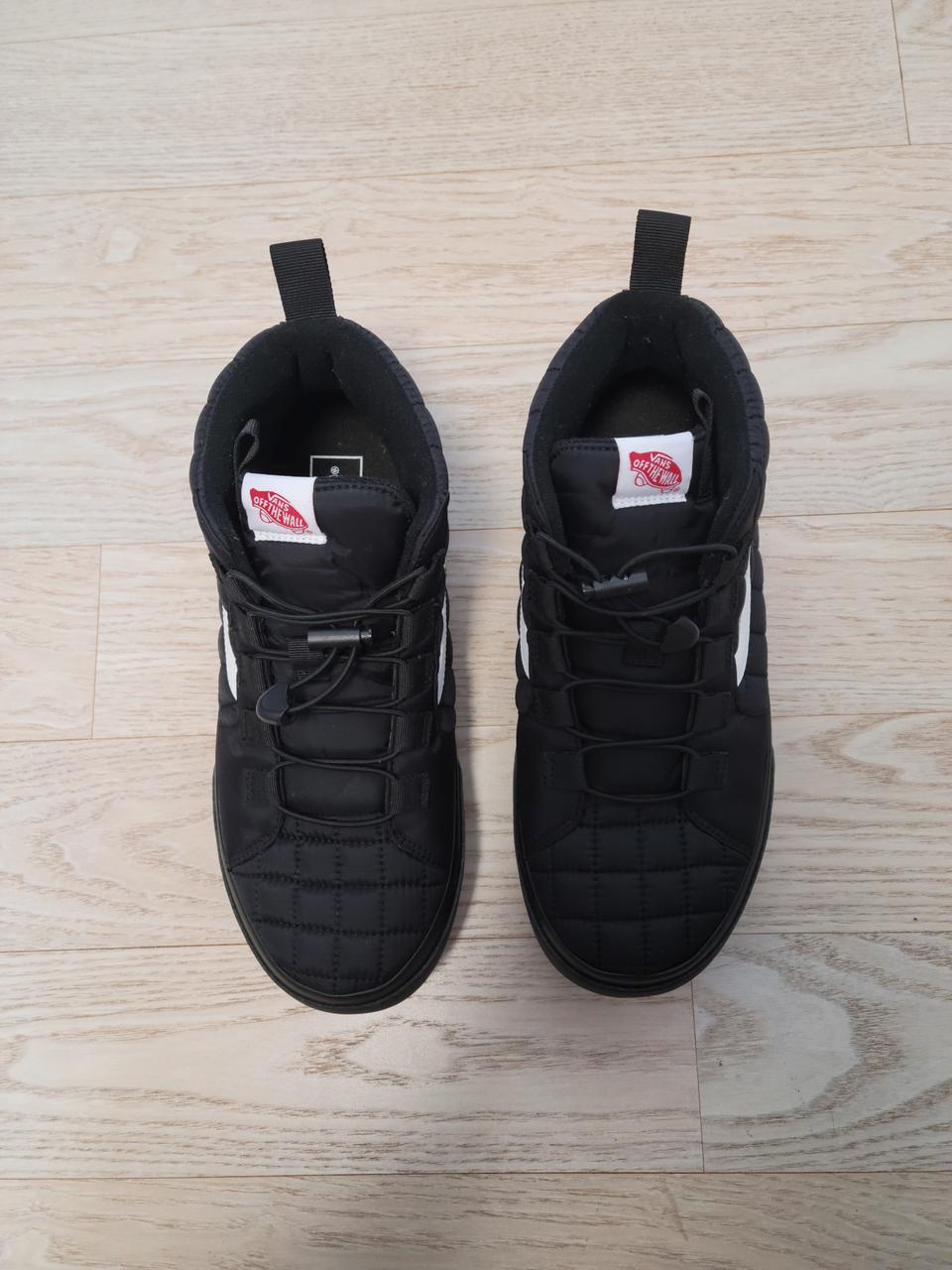 반스 스케이트 하이 패딩 부츠 방한화