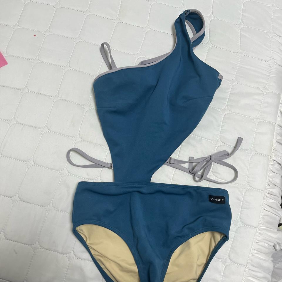 레오타드 폴웨어 수영복 M