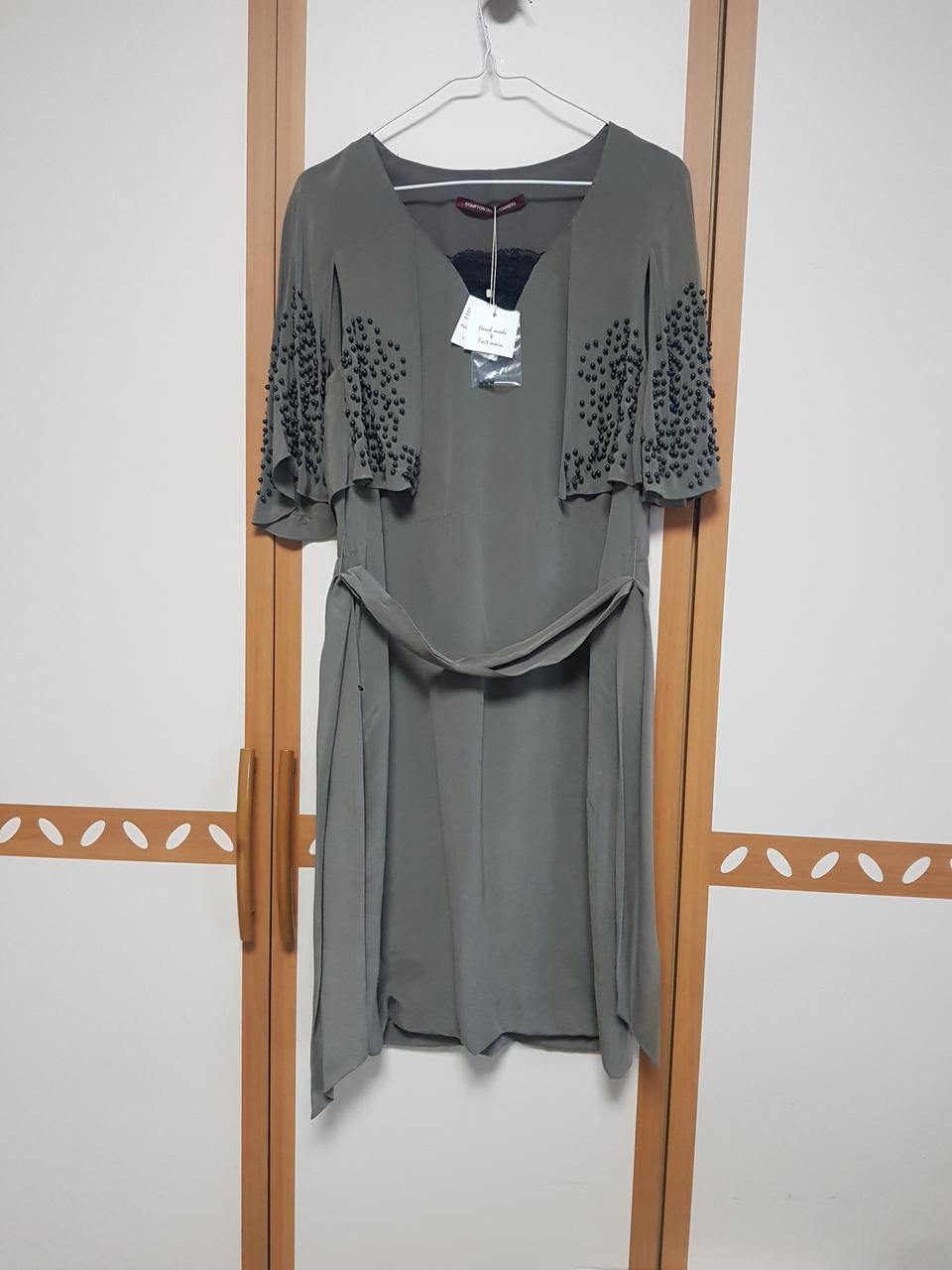 새상품 프랑스 꼼또와 꼬또니에  원피스