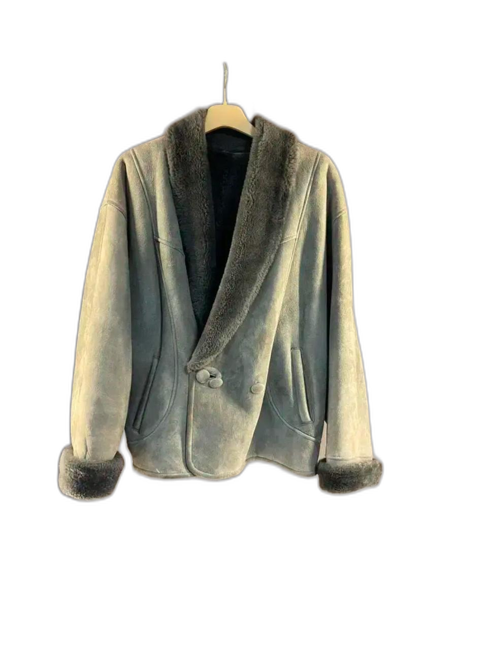 양털 양가죽 무스탕