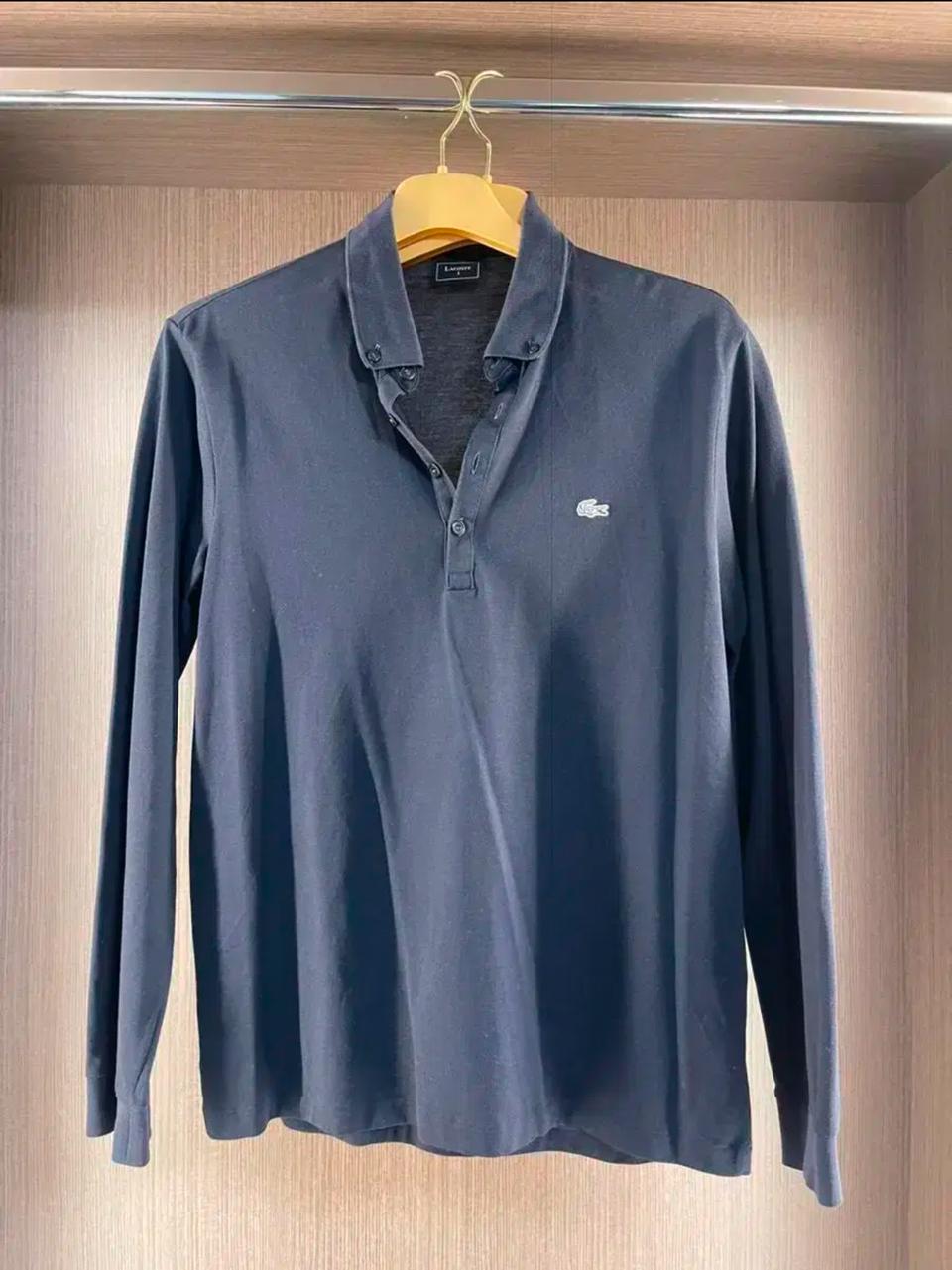 라코스테 남성 헨리넥셔츠