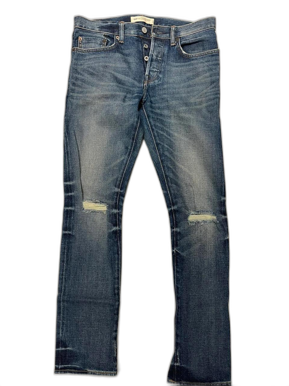 갭 리미티드 셀비지 중청 데님진 (남성 / 허리30)