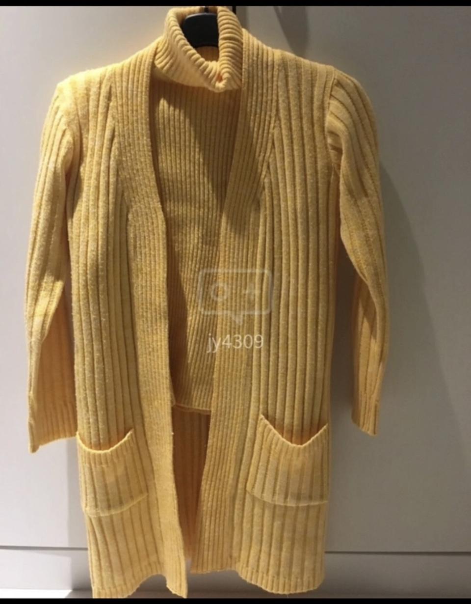 니트 가디건 세트