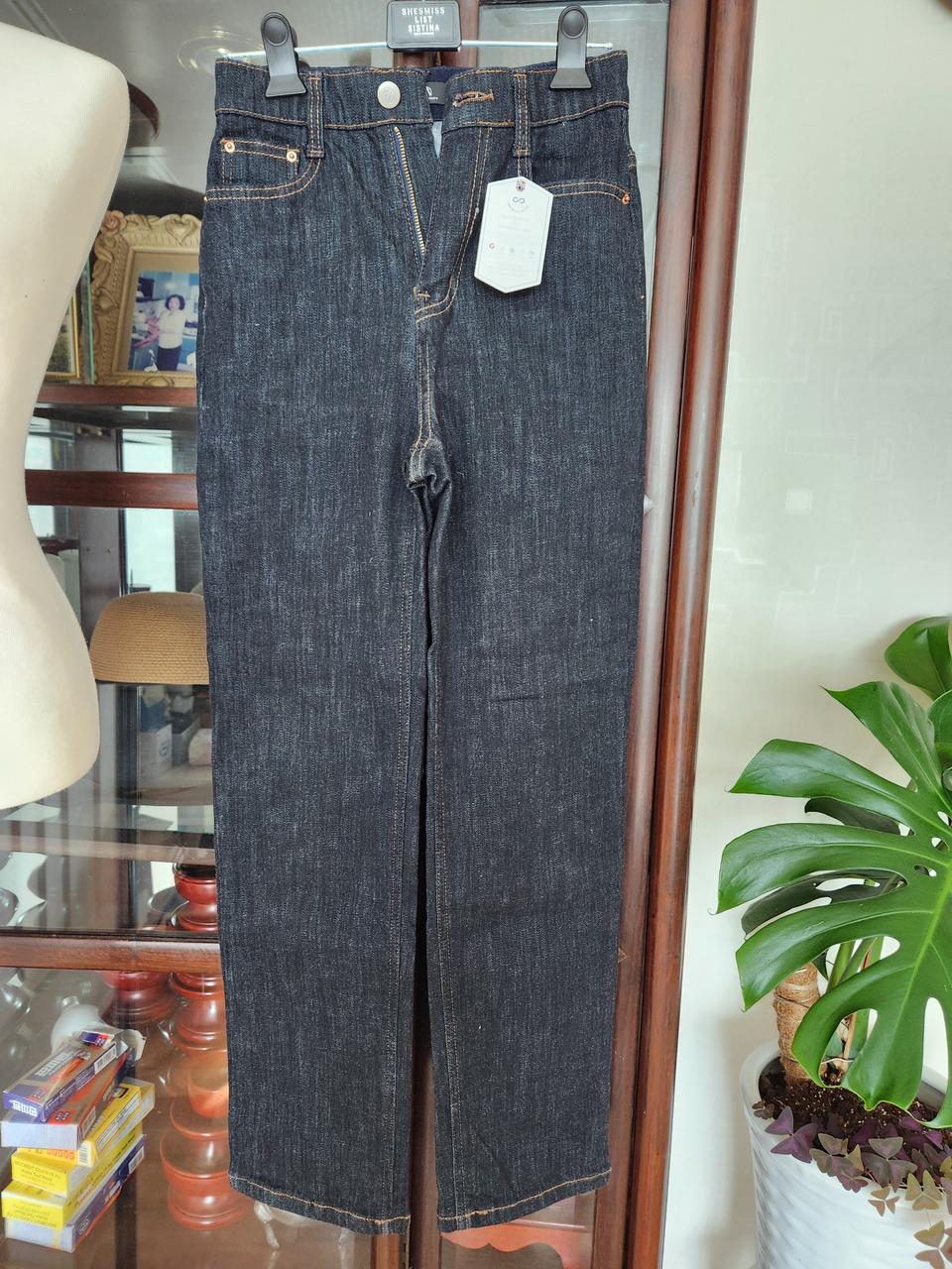 인피니티블루기모 생지데님.