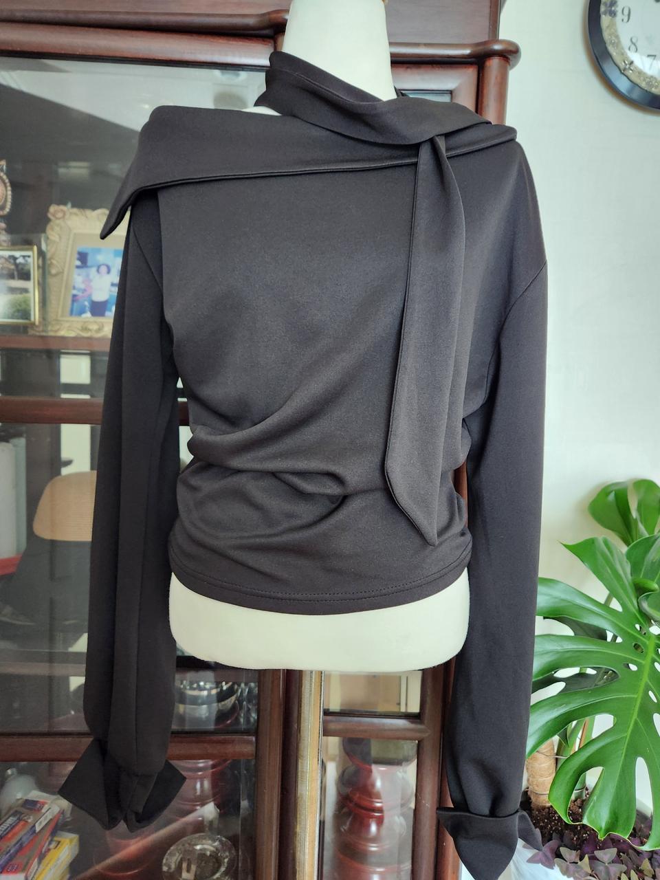 여성타이블라우스