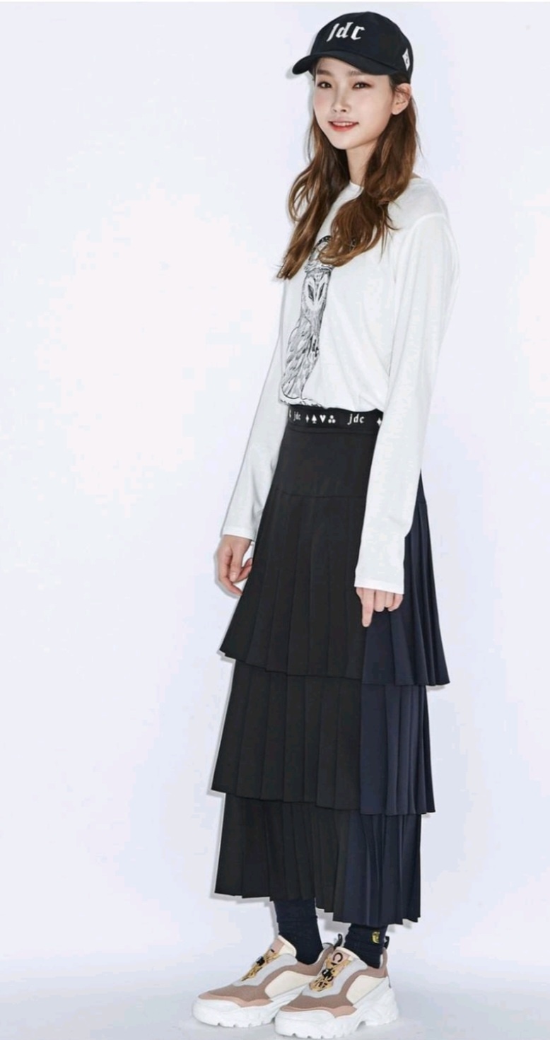 럭키슈에뜨 캉캉프릴스커트/36