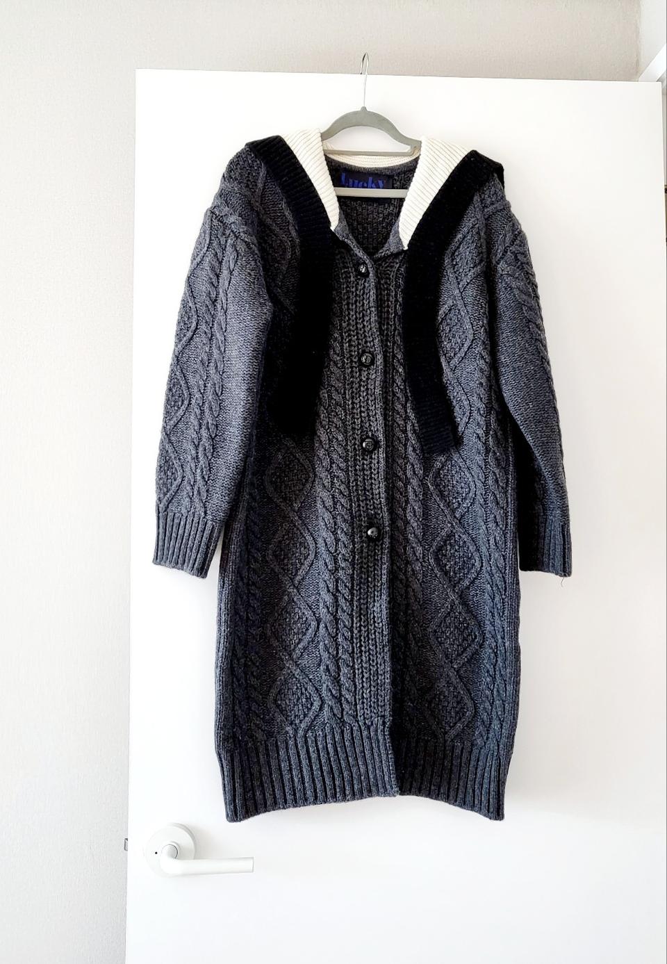 럭키슈에뜨 세일러롱가디건/36