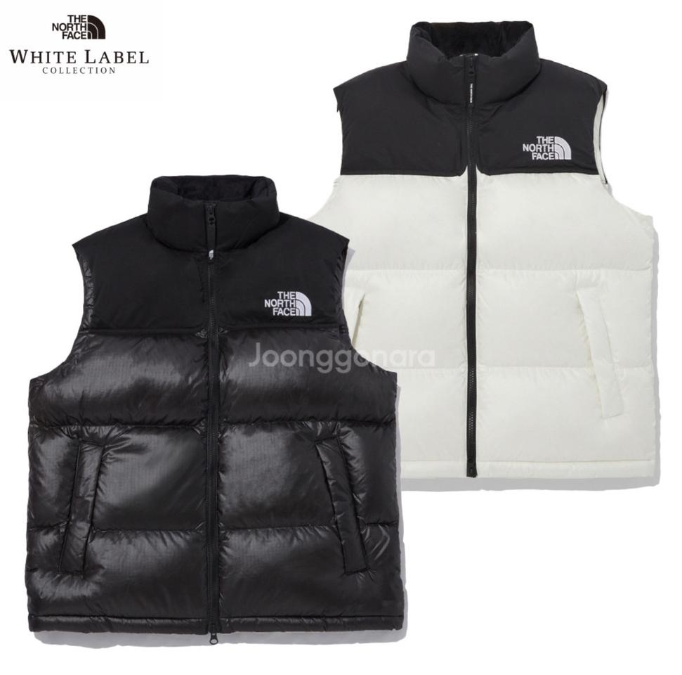 노스페이스 패딩조끼 유광팝니다 XL