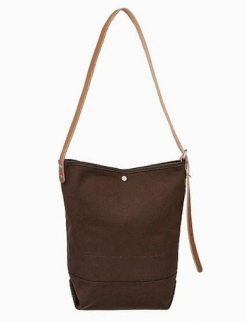 여성 가죽 캔버스 가방 새상품