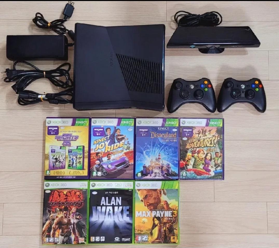 xbox360 키넥트 세트 팝니다.