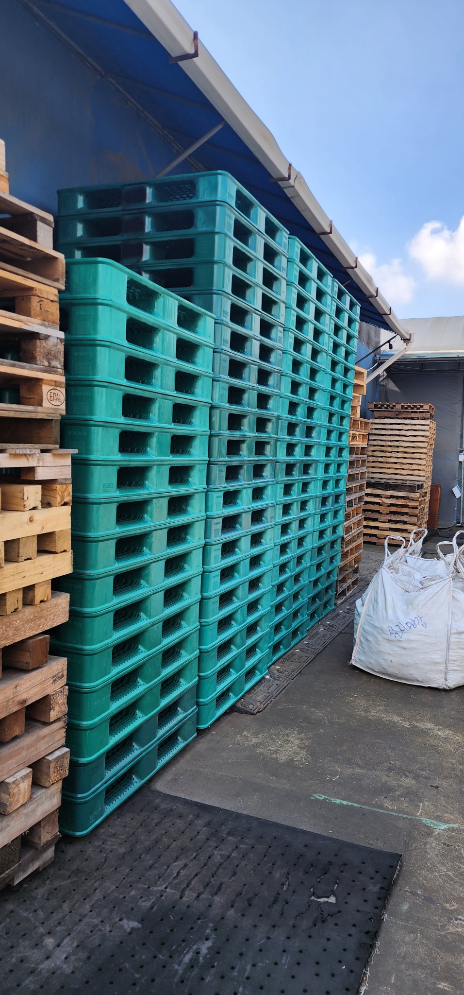 고 중량 파렛트.