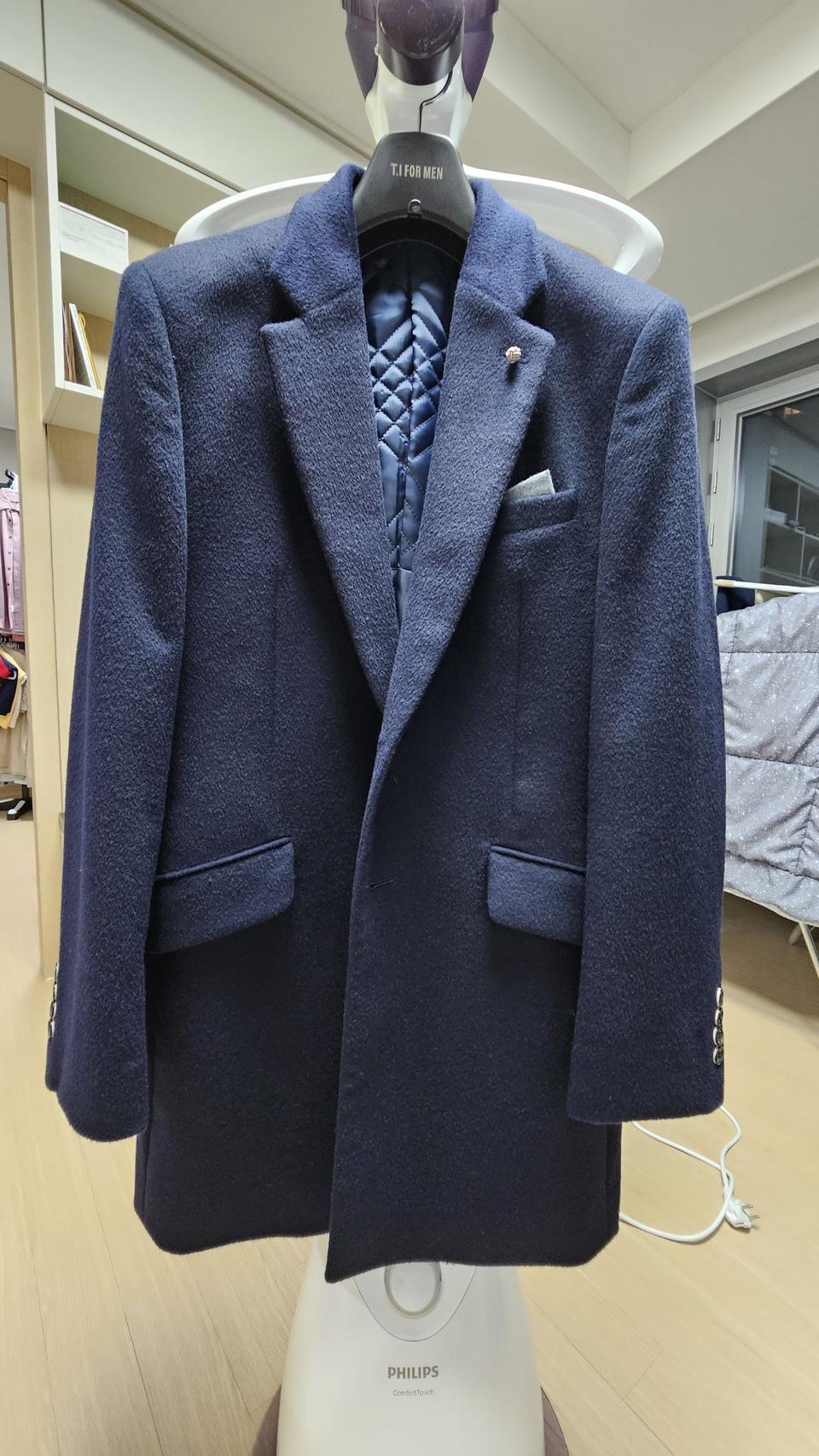 BON 남성용 캐시미어 블렌디드 코트 100